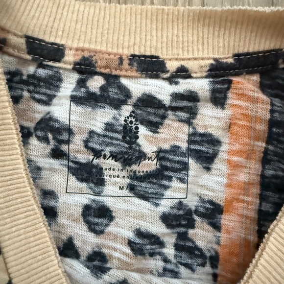 FP Movement Leopard Print Sleeveless Top with Stripes - Picture 4 of 11